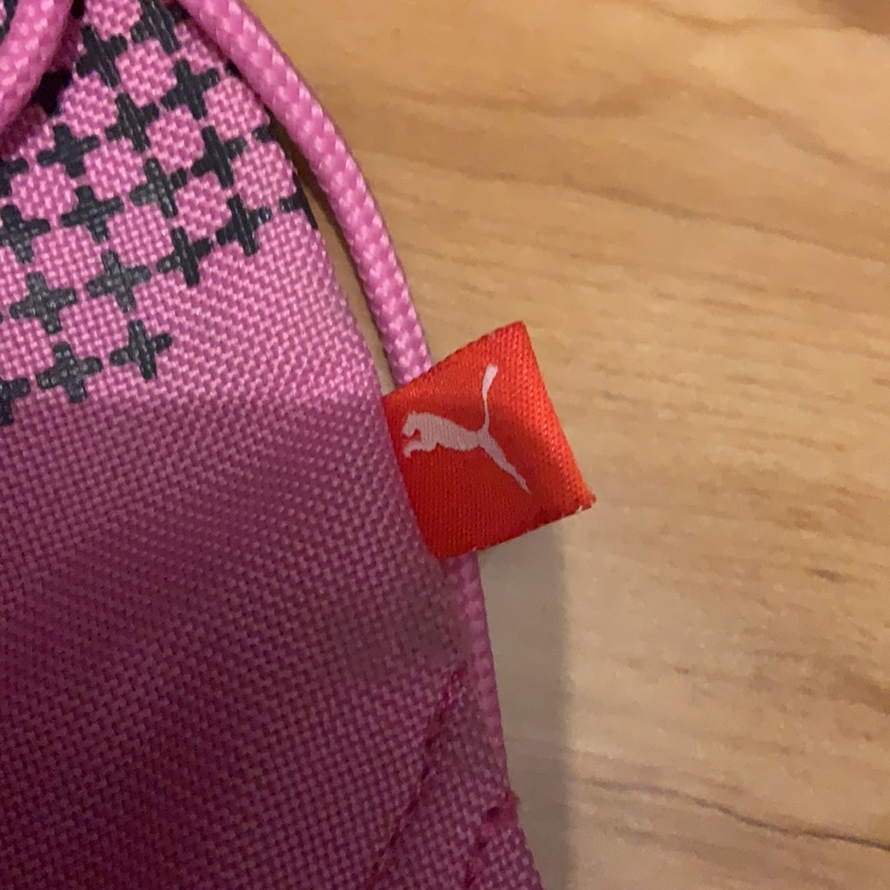 Puma pink string bag - Picture 2 of 2